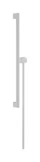 Hansgrohe-HG-Unica-Brausestange-S-Puro-65-cm-mit-Easy-Slide-Handbrausehalter-und-Isiflex-Brauseschlauch-160-cm-Mattweiss-24402700 gallery number 1